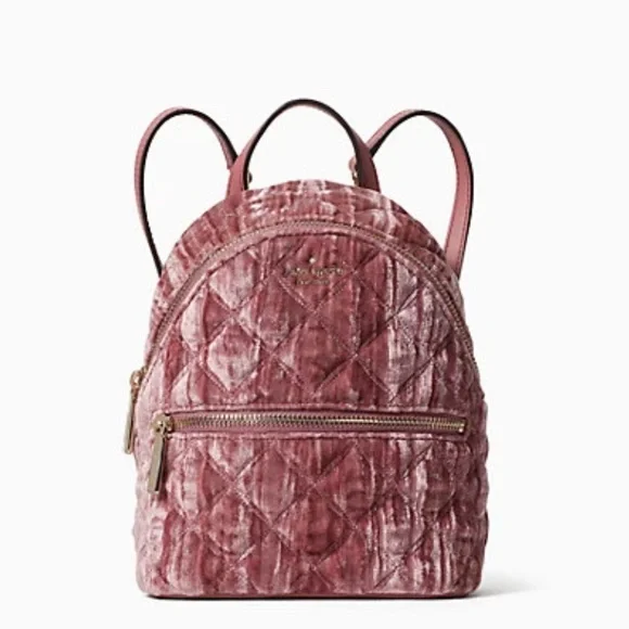 Kate Spade NWT Mini Convertible Velvet Backpack kate spade new york Backpack Women main image 4